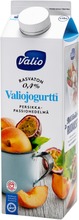 Valiojogurtti 1 Kg Rasvaton Persikka-Passiohedelmä Laktoositon (6408430407798)