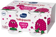 Valio Play Jogurtti 4X125 G Vadelma Laktoositon (6408430408122)