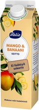 Valio Mango-Banaanikeitto 1 Kg Ei Lisättyä Sokeria, Makeutusaineeton