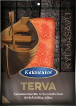 Kalaneuvos Kylmäsavukirjolohifileesiivu 100 G Terva Vak (6408520010631)