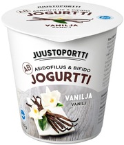 Juustoportti Ab-Jogurtti 150 G Vanilja (6408652225088)