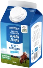 Juustoportti Vapaan Lehmän Laktoositon Kevytmaitojuoma 0,5 L Uht (6408653126360)