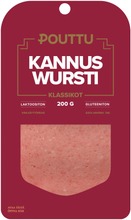 Pouttu Klassikko Kannuswursti 200G (6409400004702)
