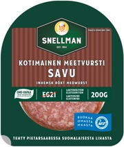 Snellman Kotimainen Savumeetvursti 200G (6409620006838)