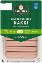 Snellman Kunnon Kuoreton Nakkimakkara 560G (6409620010026)