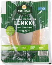 Snellman Kunnon Kuoreton Lenkki 450G (6409620011450)
