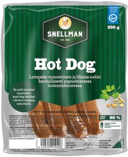 Snellman Street Food Mausteinen Hot Dog Nakki 230G (6409620012426)