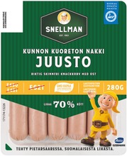 Snellman Kunnon Kuoreton Juustonakki 280G (6409620012846)