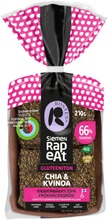 Rosten Siemenrapeat Gluteeniton Chia&Kvinoa Siemennäkkileipä 10Kpl 210G (6409770079607)