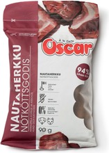 Oscar Nautaherkku Koirille Ja Kissoille Täydennysrehu 90G (6410180045731)