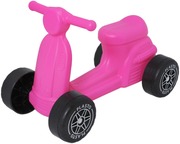 Plasto Skootteri Hiljaiset Pyörät Pinkki (6410310210879)