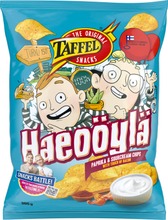 Taffel Haeoöylä Paprika Ranskankerma Pekoni Maustettu Perunalastu 305G (6410381081972)