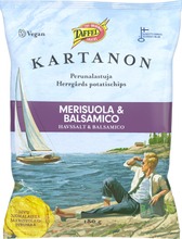 Taffel Kartanon Merisuola Balsamico Maustettu Perunalastu 180G (6410381083365)