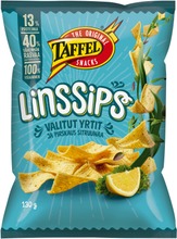 Taffel Linssips Yrtit Maustettu Linssisipsi 130G (6410381086854)