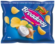Taffel Broadway Ranskankerma Sipuli Maustettu Perunalastu 150G (6410381091377)
