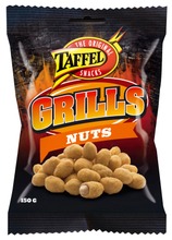 Taffel Grills Nuts Kuorrutettu Maapähkinä 150G (6410381092183)
