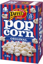 Taffel Original Suolattu Mikropopcorn 4X80g (6410381095177)