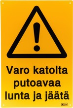 Opaste Varo Katolta Putoavaa Lunta Ja Jäätä 20X30 Cm (6410412473813)