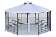 4Living Paviljonki Eindhoven 8-Kulmainen Harmaa (6410412486561)