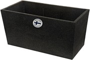 4Living Termoruukku Patio 76 Cm Musta (6410412763969)