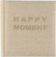 Valokuva-Albumi Happy Moment Beige 200 Kuvalle (6410413120280)