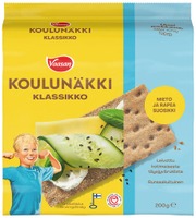 Vaasan Koulunäkki Klassikko 200 G Täysjyväruisnäkkileipä (6410500045380)
