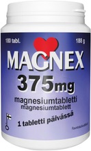 Magnex 375 Mg 180 Tabl., Magnesiumtabletti, Vitabalans (6410530032763)
