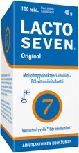 Lacto Seven 100 Kpl Maitohappobakteeri-Inuliinivalmiste 40 Gr (6410530033258)