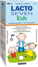 Lacto Seven Kids Ksylitoli-Maitohappopurutabletti 50 Tabl. (6410530035146)