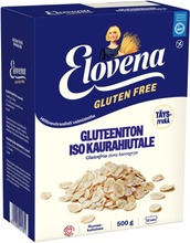 Elovena 500G Gluteeniton Iso Täysjyväkaurahiutale (6411200111351)