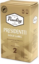 Paulig Presidentti Gold Label Kahvi Suodatinjauhatus 500G