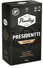 Paulig Presidentti Black Label Kahvi Suodatinjauhatus 450G (6411300163038)