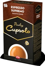 Paulig Cupsolo Espresso Supremo Utz 16Kpl Paahdettua, Jauhettua Kahvia (6411300627424)