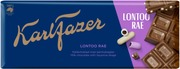 Karl Fazer Lontoo Rae Lakritsirae Maitosuklaalevy 200G (6411401015793)