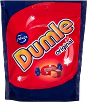 Fazer Dumle Original 220G Maitosuklaalla Kuorrutettu Toffee (6411401035388)