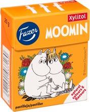 Fazer Moomin 20G Xylitol Hedelmäpastilli (6411401037160)