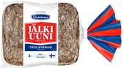 Oululainen Jälkiuuni  Alkuperäinen Jälkiuunipala 4Kpl 240G Täysjyväruisleipä (6411402105103)