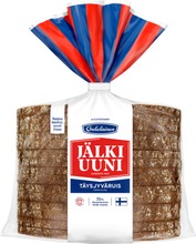 Oululainen Jälkiuuni Alkuperäinen Jälkiuuniviipale 260G, Täysjyväruisleipä (6411402106209)