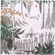 Moomin Tissue Lautasliina Kaipaus Vaaleanpunainen 33Cm 20Kpl (6411630303289)