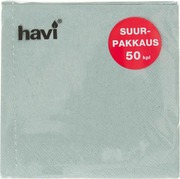 Havi 50Kpl/24Cm Harmaa Tissue Lautasliina (6411632501089)