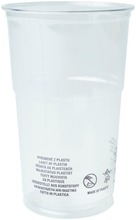 Havi Pro  Kestävä Kirkas Olutmuovilasi 400Ml 25Kpl (6411636249321)