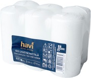 Havi 6Kpl/5X10cm Valkoinen Iso-Lyhtykynttilä 22 H (6411637000174)