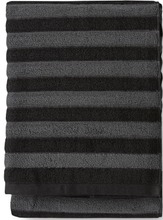 Finlayson Kylpypyyhe Reiluraita 70X150cm Harmaa/Musta (6411720430079)