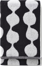 Finlayson Pampula Kylpypyyhe 70X150 Cm Musta/Valkoinen (6411720460137)