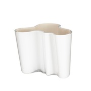 Maljakko 160Mm Aalto Duo Valkoinen-Pellava (6411923671996)