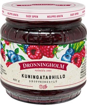 Dronningholm Kuningatarhillo, Vadelma-Mustikkahillo 440G (6412000016679)