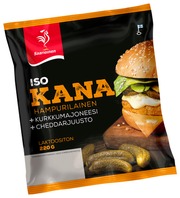 Saarioinen Iso Kanahampurilainen 220G (6412000032679)