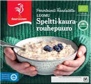 Saarioinen Luomu Speltti-Kaurarouhepuuro 270G (6412000033270)