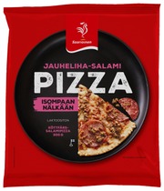 Saarioinen Jauheliha-Salamipizza 300G (6412000034772)