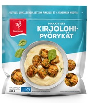 Saarioinen Pinaattiset Kirjolohipyörykät 200G (6412000039500)